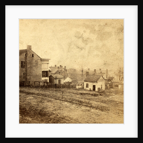 View from an elevation in front of the Capitol, Nashville, Tenn., looking west over the battle field on the first day of the fight, Dec. 15th, 1864, USA by Anonymous