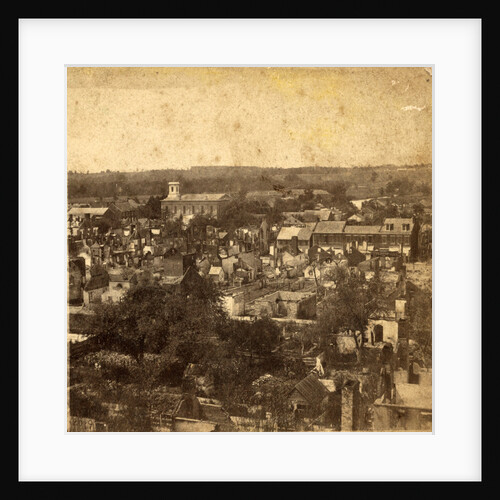 General view from market house, (looking south-east), USA by Anonymous