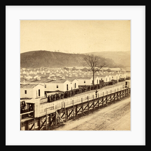 Home views. No. 15, Rebel prison, 1865, USA by Anonymous