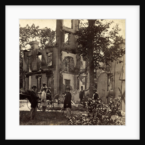 War views. No. 1997, Ruins of P.M. Gen'l M. Blair's residence, MD, USA by Anonymous