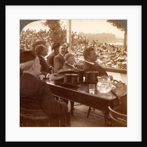 President Roosevelt and 80,000 miners listening to Union President John Mitchell, Wilkes-Barre, Pa., USA by Anonymous