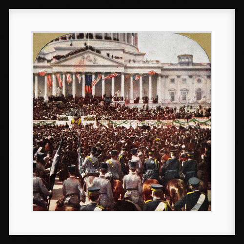 President Roosevelt's inauguration address, USA by Anonymous