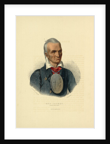 Red Jacket. Seneca war chief by Charles Bird