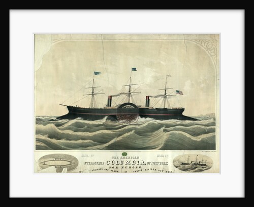 The American steamship Columbia, of New York for Europe by Anonymous
