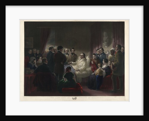 The last days of Webster at Marshfield by Anonymous