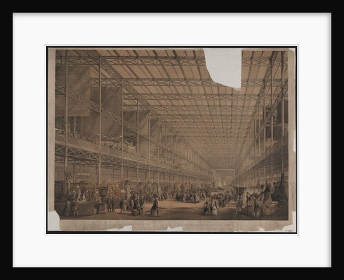 View of the nave of the great exhibition building by Anonymous