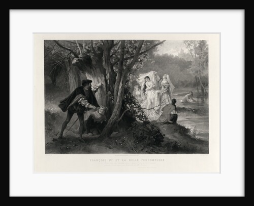 François 1er et la belle ferronniere by Anonymous