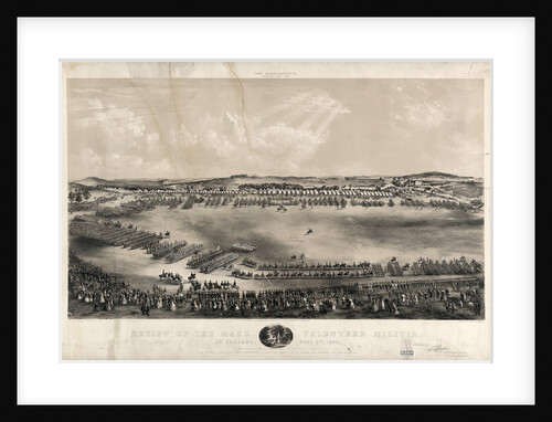 Review of the Mass. volunteer militia, at Concord, Sept. 9, 1859, by his excellency (commander in chief) Nathaniel P. Banks by Anonymous