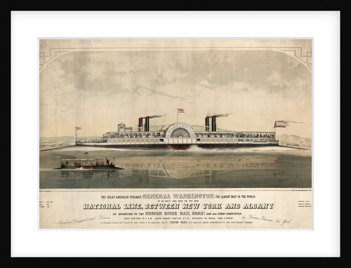 The great American steamer, General Washington by C. Parsons