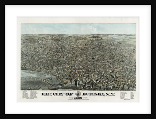 The city of Buffalo, N.Y. 1880 by Anonymous