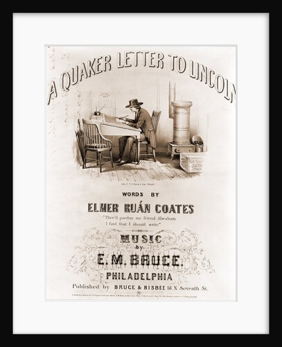 A Quaker letter to Lincoln by James Fuller Queen