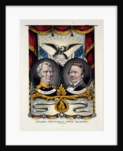 Grand national Whig banner: press onward by Anonymous