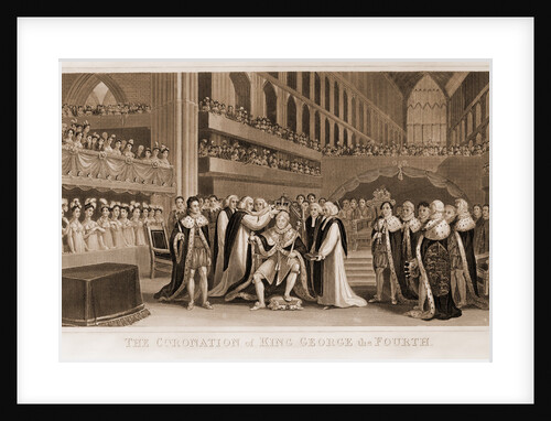 The coronation of King George the fourth by J. Fussell
