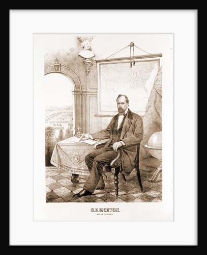 O.P. Morton, Gov. of Indiana; Ehrgott, Forbriger & Co., by Anonymous