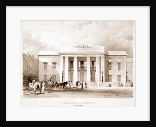 National Theatre, New York by Anonymous