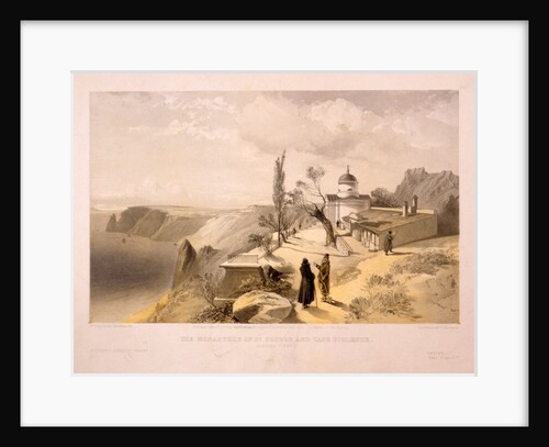 The Monastery of St. George and Cape Fiolente, looking west by William Simpson