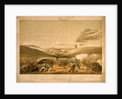 Siege of Sevastopol from the New 32 pounder battery above the left attack Picquet House by Anonymous