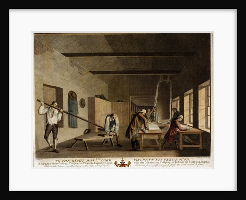 A perspective view of a lapping room by Anonymous
