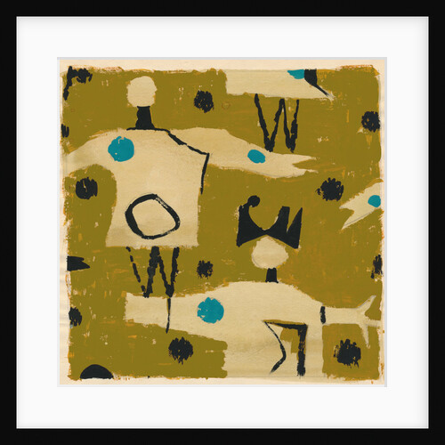 Figures with blue dots 3 by Petra James