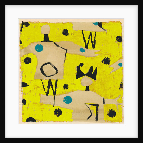 Figures with blue dots 4 by Petra James