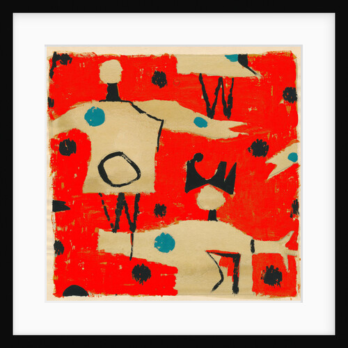 Figures with blue dots 5 by Petra James