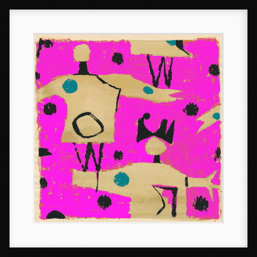 Figures with blue dots 7 by Petra James