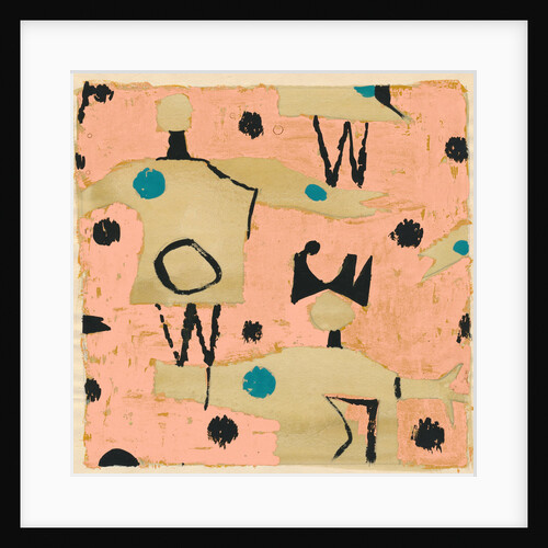 Figures with blue dots 8 by Petra James