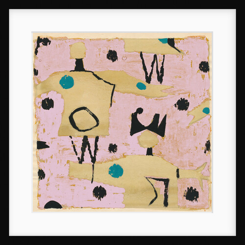 Figures with blue dots 10 by Petra James