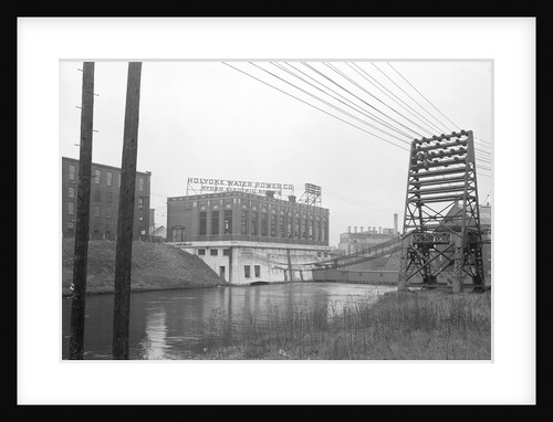 Mt. Holyoke, Massachusetts - Scenes. The master corporation of Holyoke and the change from water to hydro-electric power. Holyoke Water Power Company, 1936 by Lewis Hine