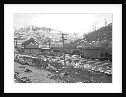 Scott's Run, West Virginia. The Shack Community Center by Lewis Hine