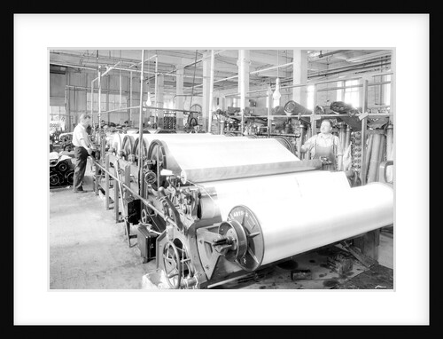 Paterson, New Jersey - Textiles. Jackson Winding and Warping Company, June 1937 by Lewis Hine