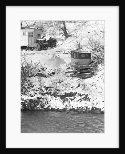 Scott's Run, West Virginia. Outdoor privy - Scene taken from the main highway by Lewis Hine