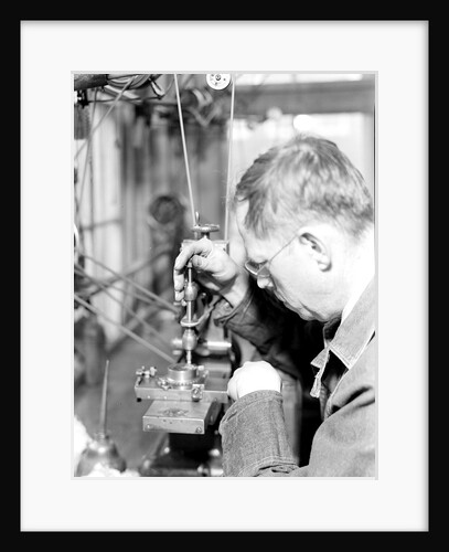 Lancaster, Pennsylvania - Hamilton Watch. Damaskeening by Lewis Hine