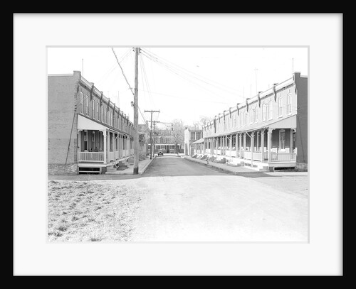 Lancaster, Pennsylvania - Housing. Moderatly priced homes in Lancaster City housing silk, linoleum and closure workers by Lewis Hine