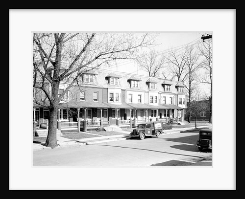 Lancaster, Pennsylvania - Housing. Moderate priced houses near Stehli silk mill by Lewis Hine