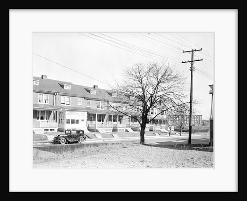 Lancaster, Pennsylvania - Housing. Stehli silk workers' houses by Lewis Hine
