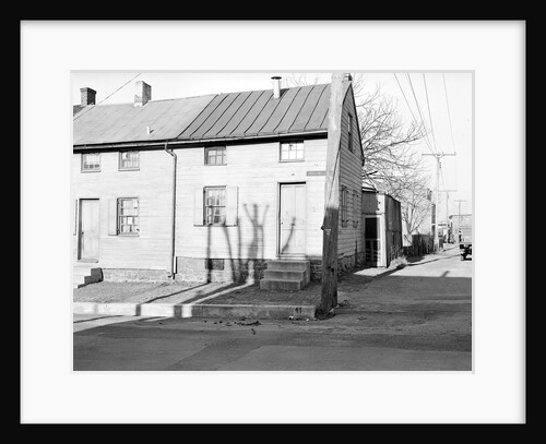 Lancaster, Pennsylvania - Housing. Low-priced houses on Cabbage Hill by Lewis Hine