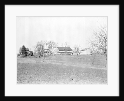 Lancaster, Pennsylvania - Housing. Closer view of farm buildings, 1936 by Lewis Hine
