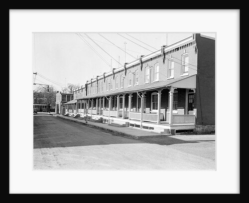 Lancaster, Pennsylvania - Housing. Moderately priced homes in Lancaster City housing silk, linoleum and closure workers by Lewis Hine