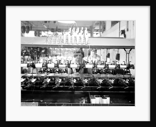 Paterson, New Jersey - Textiles. Looms, March 1937 by Lewis Hine