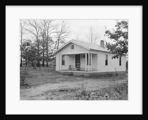 High Point, North Carolina - Housing. Homes of skilled furniture workers in Tomlinson Chair Mfg. Company, High Point, North Carolina. by Lewis Hine