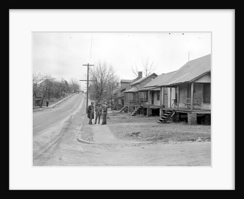High Point, North Carolina - Housing. Homes of colored workers in High Point, North Carolina, 1936 by Lewis Hine