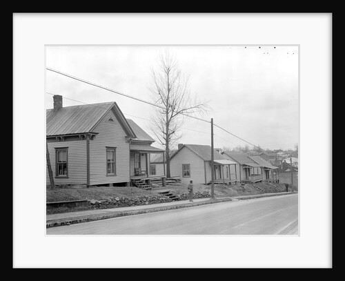 High Point, North Carolina - Housing. Row of company-owned homes of furniture workers by Lewis Hine