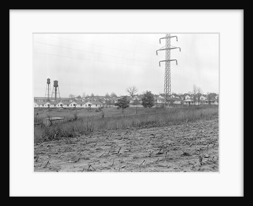 High Point, North Carolina - Housing. General view of company-owned mill village - Highland Yarn Mills by Lewis Hine