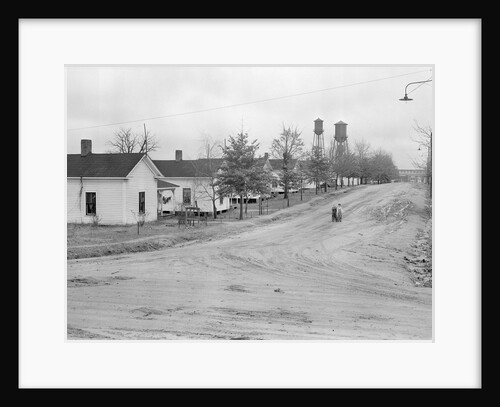 High Point, North Carolina - Housing. Some of the homes in Highland Yarn Mills company-owned village by Lewis Hine