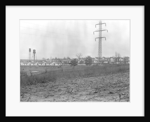 High Point, North Carolina - Housing. General view of company-owned mill village - Highland Yarn Mills by Lewis Hine