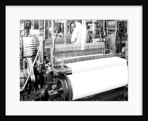 Paterson, New Jersey - Textiles. Looms, March 1937 by Lewis Hine