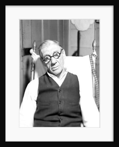 Paterson, New Jersey - Textiles. An old silk-worker (now unable to work) living on earnings of a roomer, March 1937 by Lewis Hine