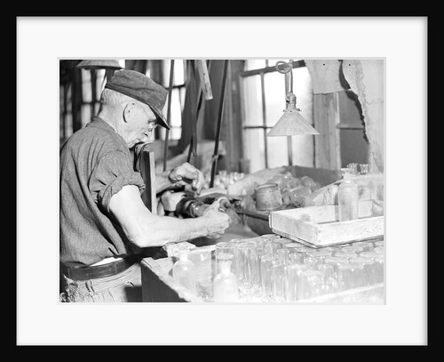 Millville, New Jersey - Glass bottles. T.C. Wheaton Co. by Lewis Hine