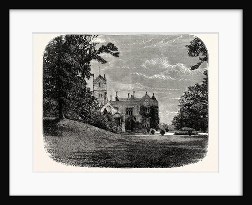View of the Mansion, Lowther Castle, from the North-west by Anonymous
